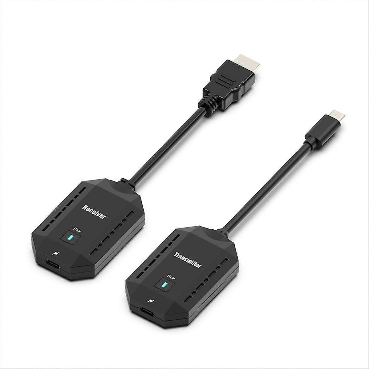 5g Wireless Hd 4k 1080p Videoempfänger/extender Mit Adapter Und Dongle Für Telefon, Fernseher, Monitor Und Projektor