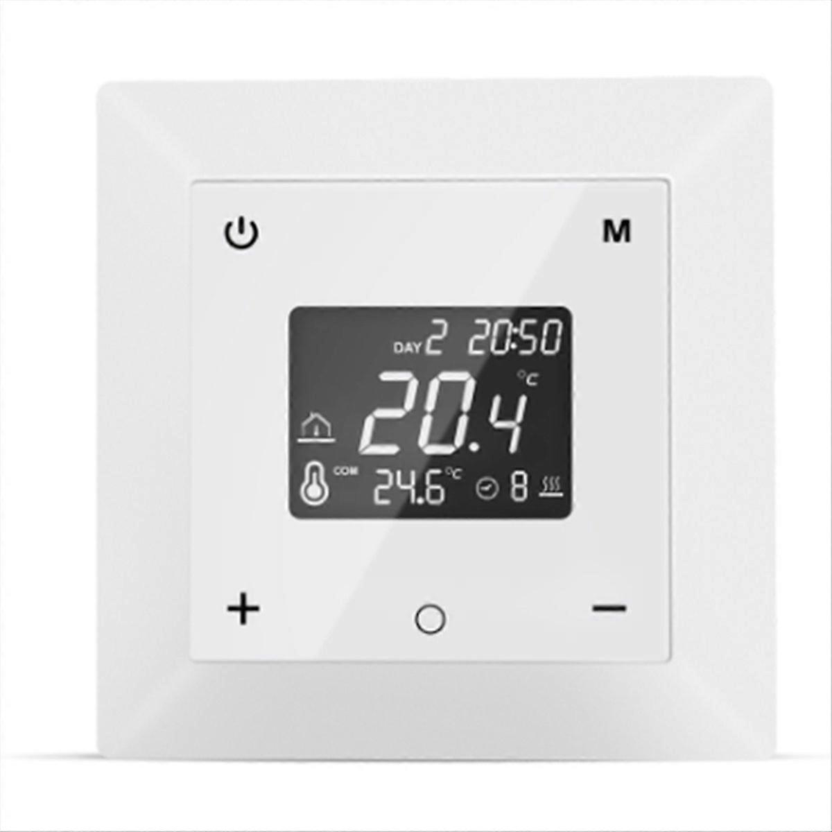 Tuya Smart-thermostat Mit Led-anzeige Und Wlan-temperaturregler, 220 V Ac, 16 A, Für Elektrische Fußbodenheizung