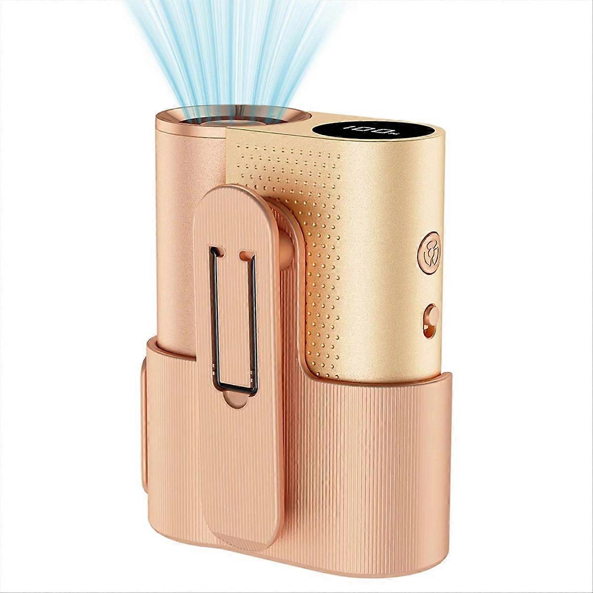 Tragbarer Outdoor-ventilator, Mini-ventilator Mit 100 Geschwindigkeitsstufen, Hoher Windleistung, Extrem Langer Akkulaufzeit, Ventilator In Größe C