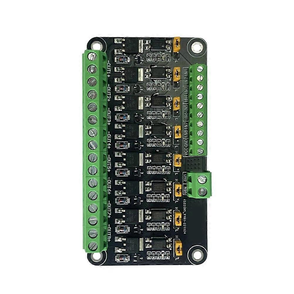 8-kanal-sps (programmierbare Steuerung), Mosfet-mikrocontroller, Verstärkung, Feldeffekttransistorsteuerung, Optokoppler Zur Isolation, Pwm-steuerschalter A