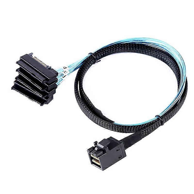 Mini Sas Hd 12g Sff8643 Auf 4 Sas 29-pin Sff8482 Kabelverbinder