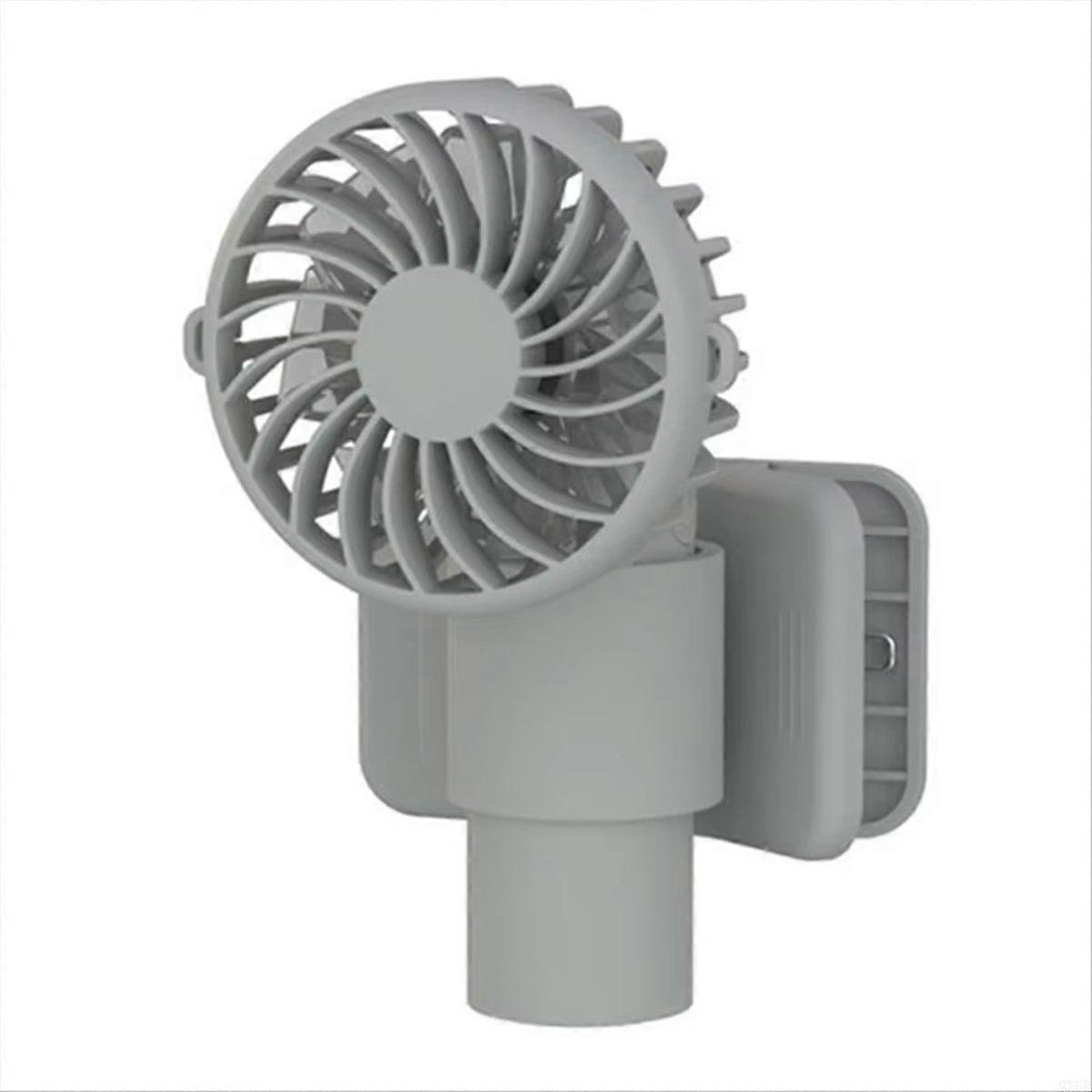 Tragbarer Usb-schirmventilator – Kompakter Reiseventilator Für Den Außenbereich, Ideal Zur Befestigung An Einem Regenschirm, Effiziente Kühlung