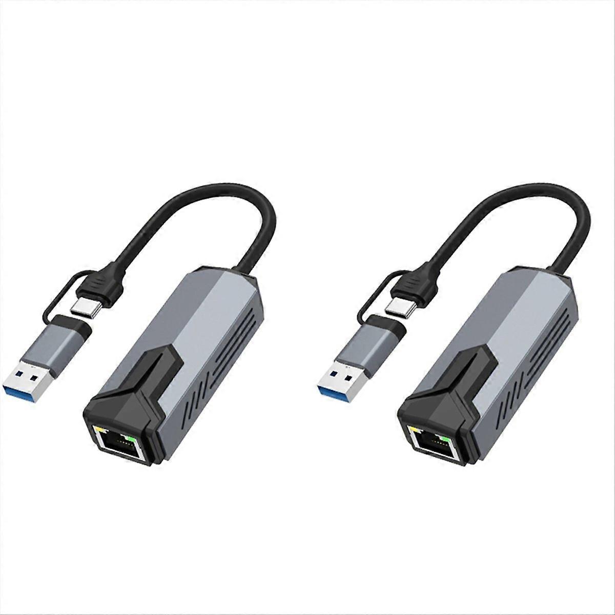 Usb 3.0 Typ-c Auf Rj45 5g Gigabit Ethernet 5000 Mbps Netzwerkadapter Für Pc Und Laptop