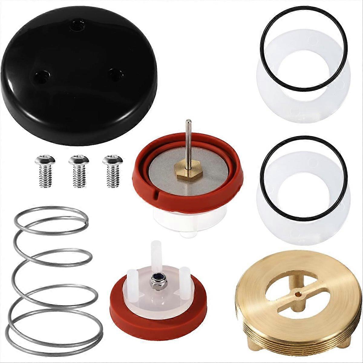 12-teiliges Reparaturset Für Vakuumbrecher Und Gehäuse, Ventilreparaturset 720a Für 1/2", 3/4" Und 1" Druckvakuumbrecher