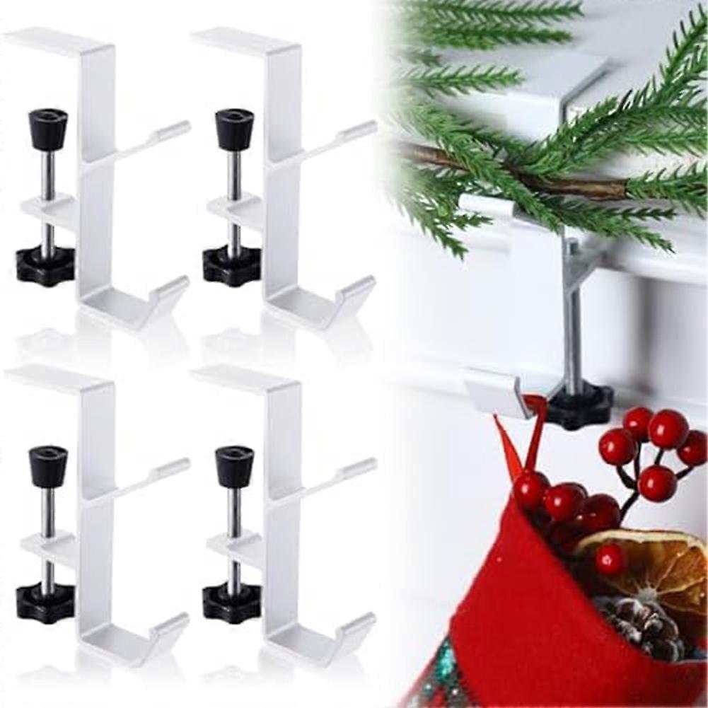 Metallhaken Zur Befestigung Von Girlanden Und Weihnachtsstrümpfen Am Kamin.
