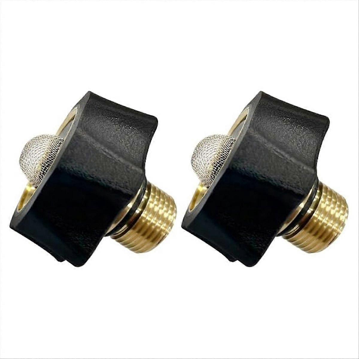 2 Wassereinlassanschlüsse 7112362 Für Hochdruckpumpe, 3/8"-außengewinde Und 3/4"-innengewinde.