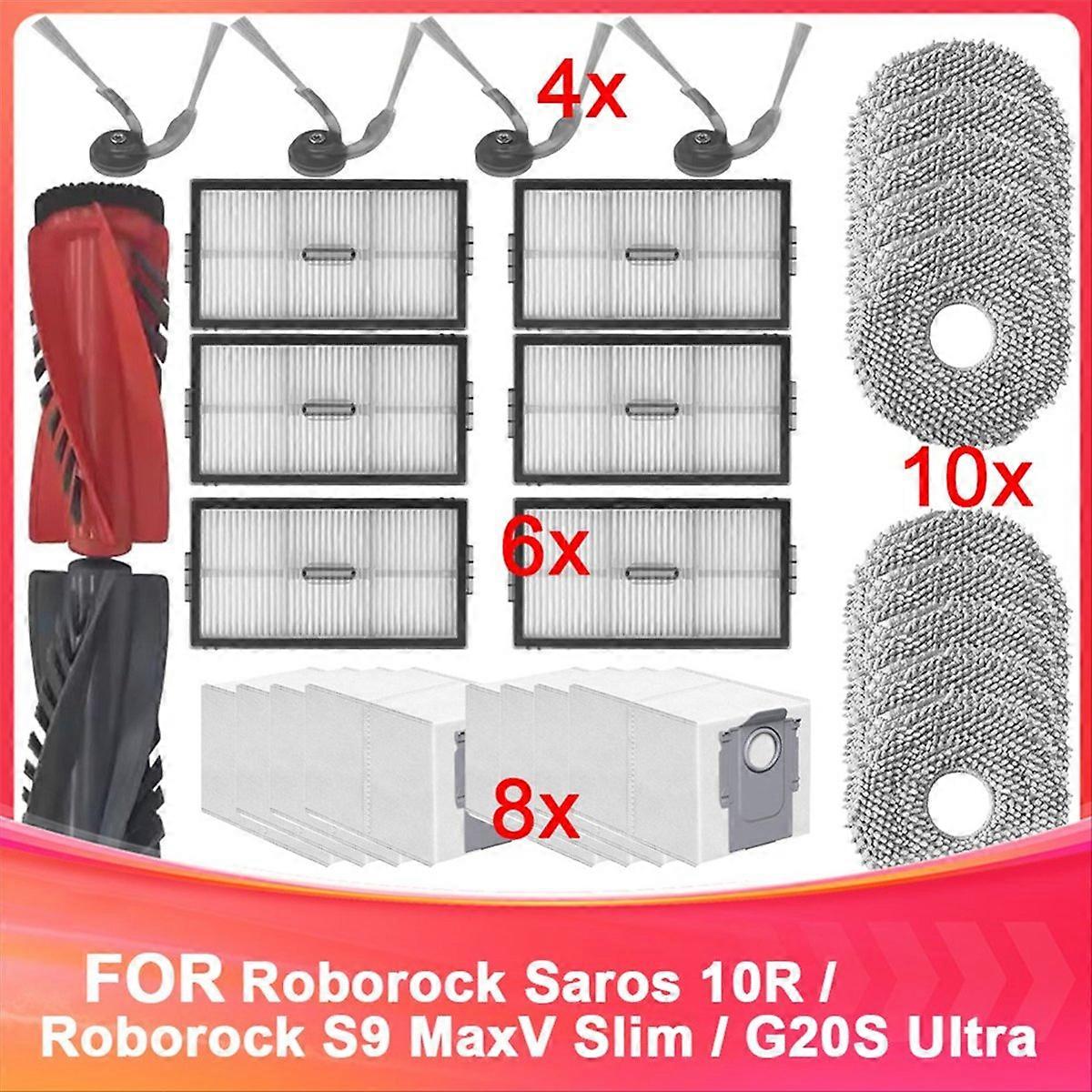 Kompatible Ersatzteile Für Saros 10r / S9 Maxv Slim: Hauptbürste, Filter, Staubbeutel, Zubehör Und Verbrauchsmaterialien