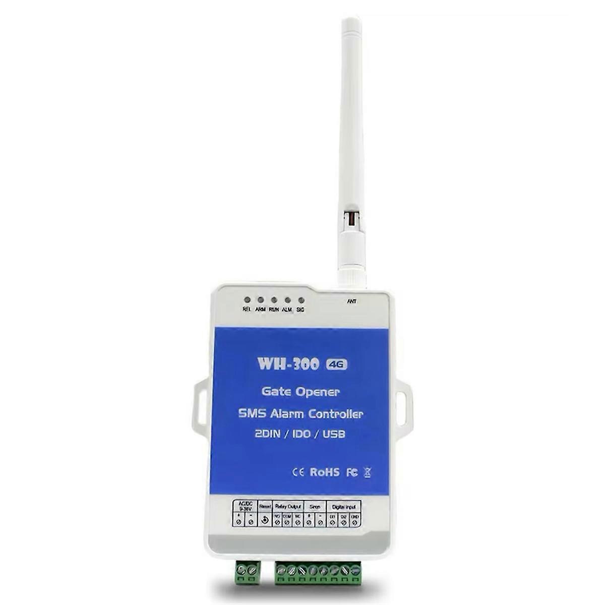 Wh-300-eu 4g Gsm Fernsteuerungsrelais Für Toröffner, Kompatibel Mit Drahtloser Alarmierung Und Steuerung Über Mobile Anwendung.