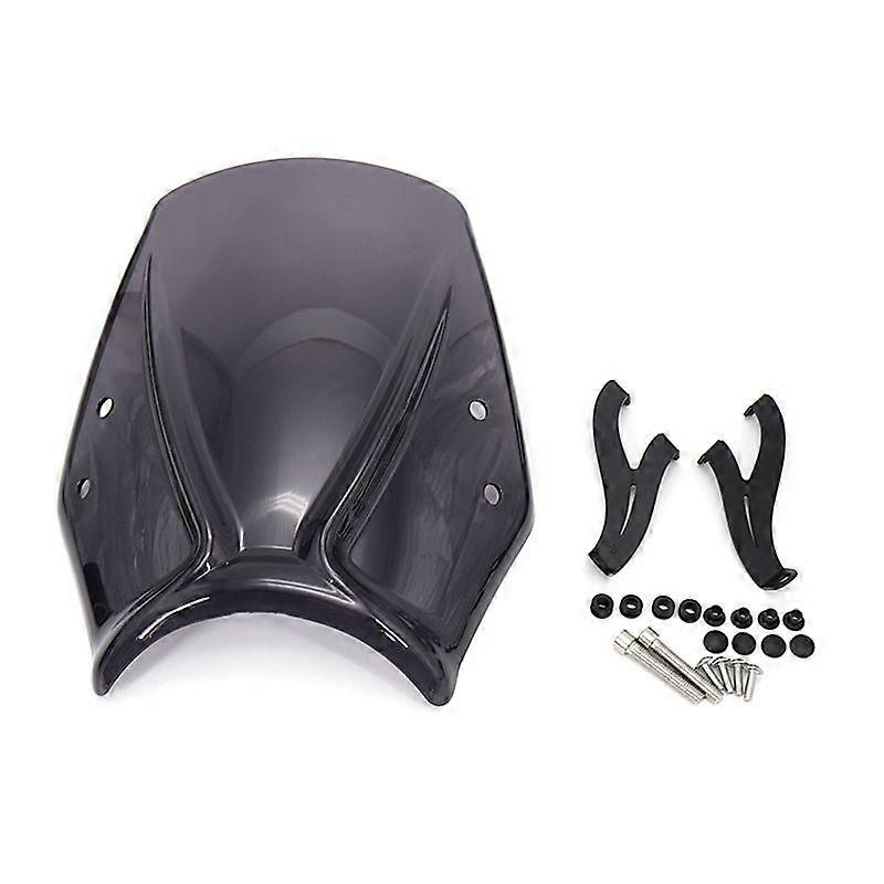 Windabweiser Für Motorrad-windschutzscheibe (rauchgrau)
