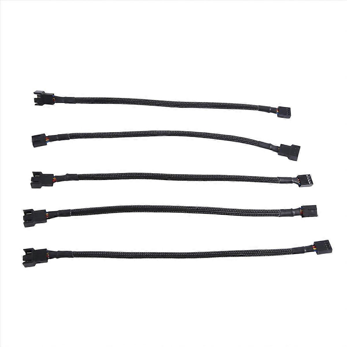 30 Cm (11,8 Zoll) Langes Pwm-verlängerungskabel Für Atx-gehäuse, 3-pin- Und 4-pin-lüfter