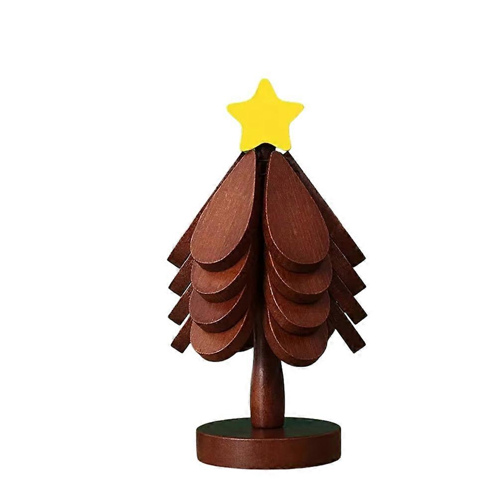 Küchenisoliermatte Aus Massivholz In Form Eines Weihnachtsbaums, Hitzebeständiger Untersetzer Für Esstisch Und Töpfe, Innendekoration B
