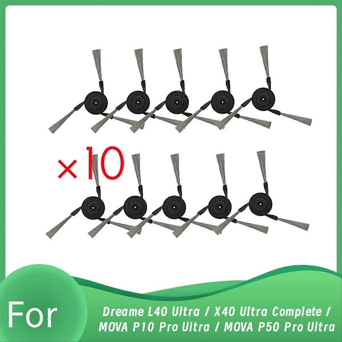 Packung Mit 10 Seitenbürsten Für Die Saugroboter L40 Ultra / X40 Ultra Complete / P10 Pro Ultra / P50 Pro Ultra