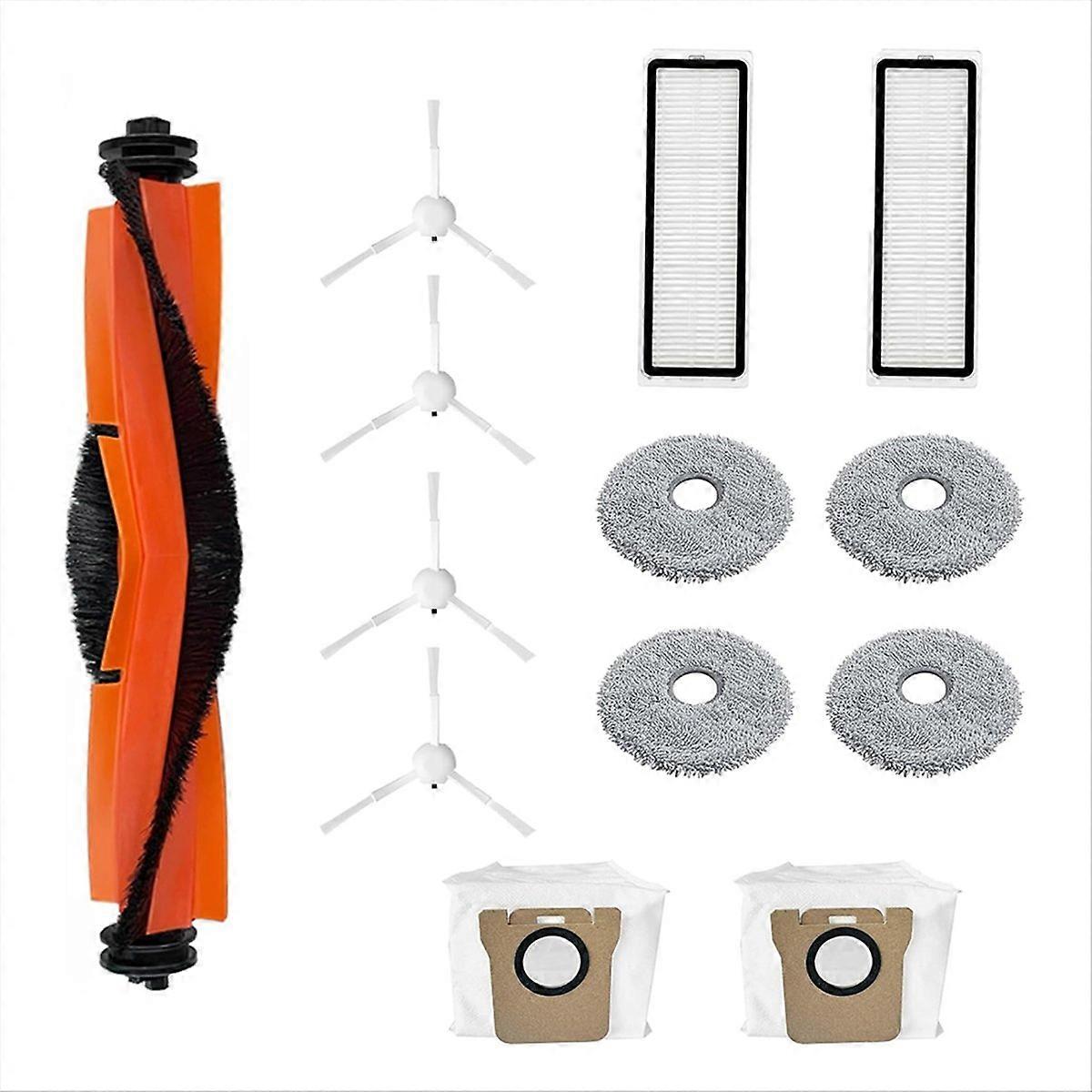 13 Zubehörteile Für Den Kehrbesen X20+/x10+: Hauptbürste, Filter Und Staubbeutel.