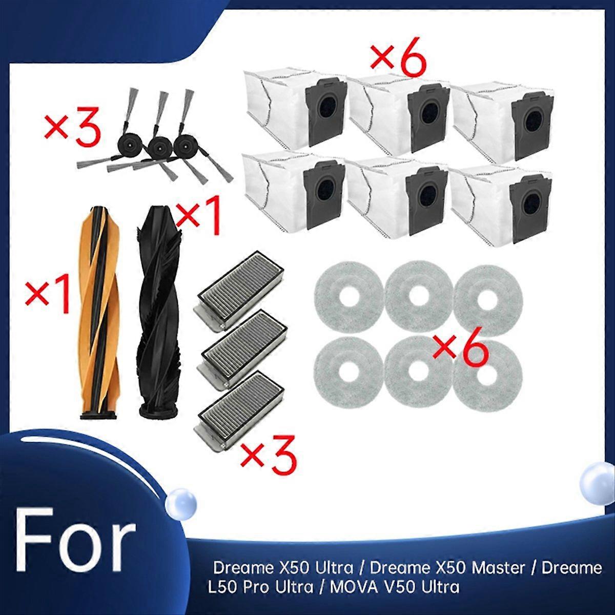 Set Mit 20 Zubehörteilen Für Die Staubsauger X50 Ultra / X50 Master / L50 Pro Ultra / V50 Ultra