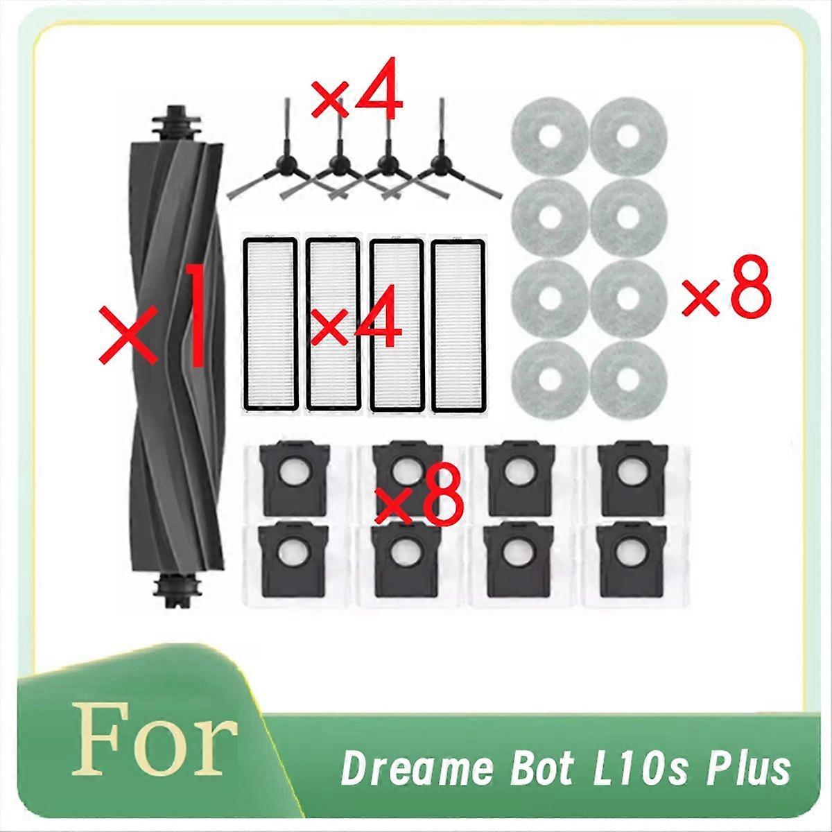 25-teiliges Set Für Den Saugroboter Bot L10s Plus: Hauptbürste, Filter, Staubbeutel Und Langlebiges Ersatzzubehör