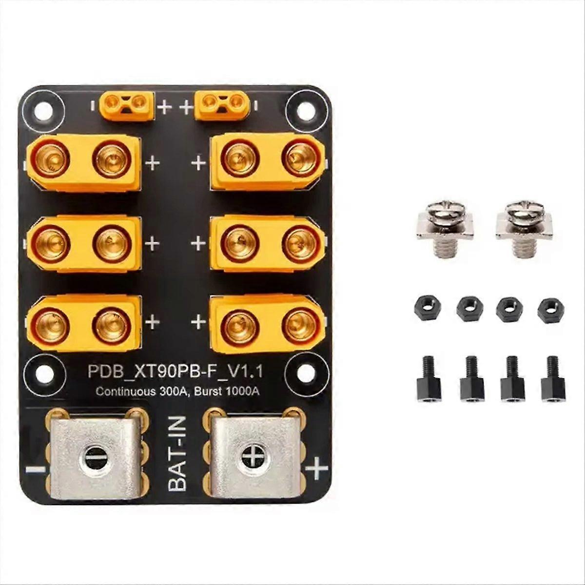 300-a-stromverteiler (pdb), Oberer Eingang Für Adapterkabel, Vorverlötet Mit Xt90- Und Xt30-steckern
