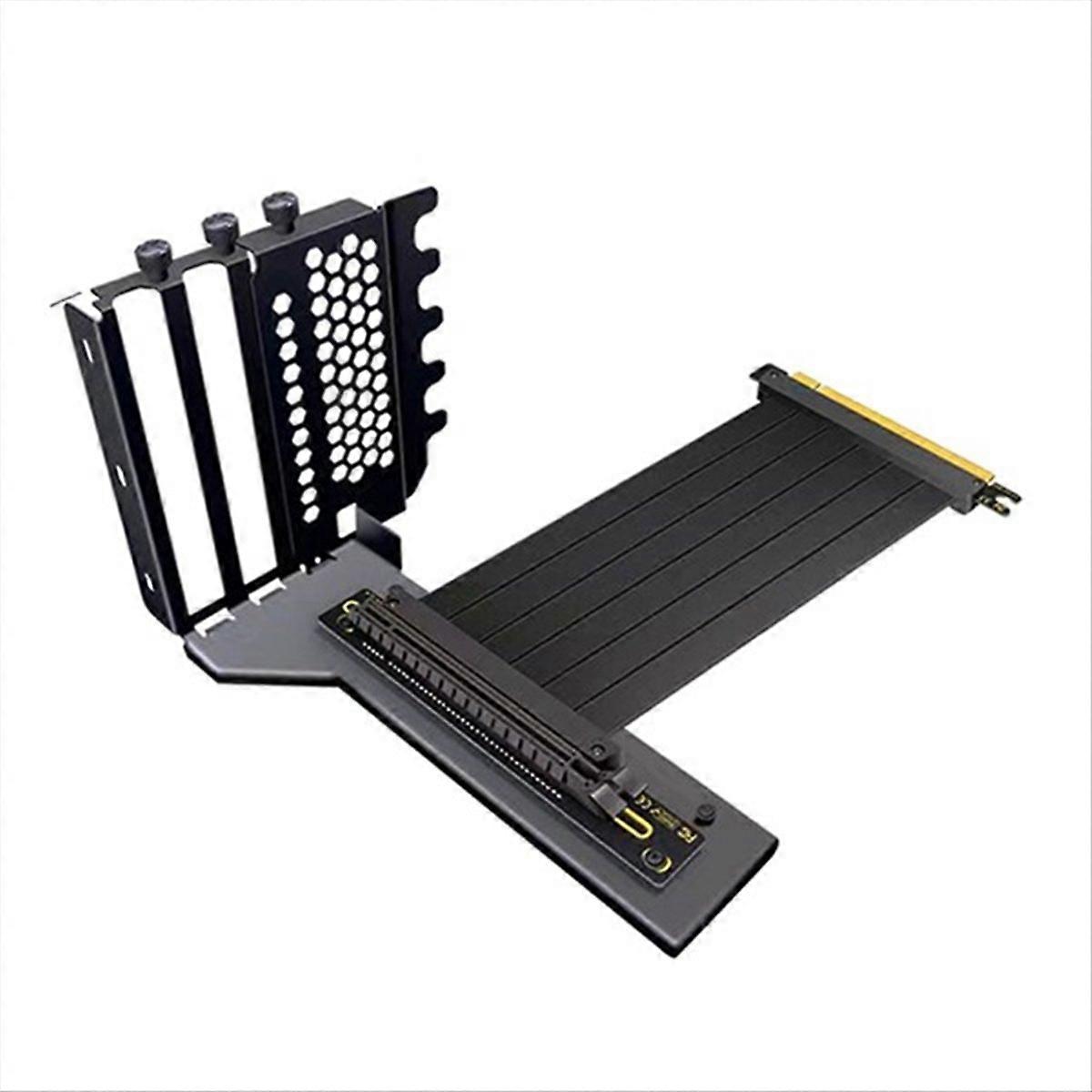 Pci Express 3.0 16x Pcie-verlängerungskabel, Vertikale Halterung Für Rtx 4090-grafikkarte, Universelle 7-pin-pci-halterung.