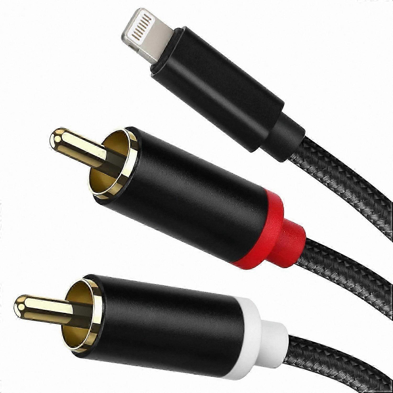 Stereo-y-adapter-audiokabel, Rca Auf 3,5-mm-klinkenstecker