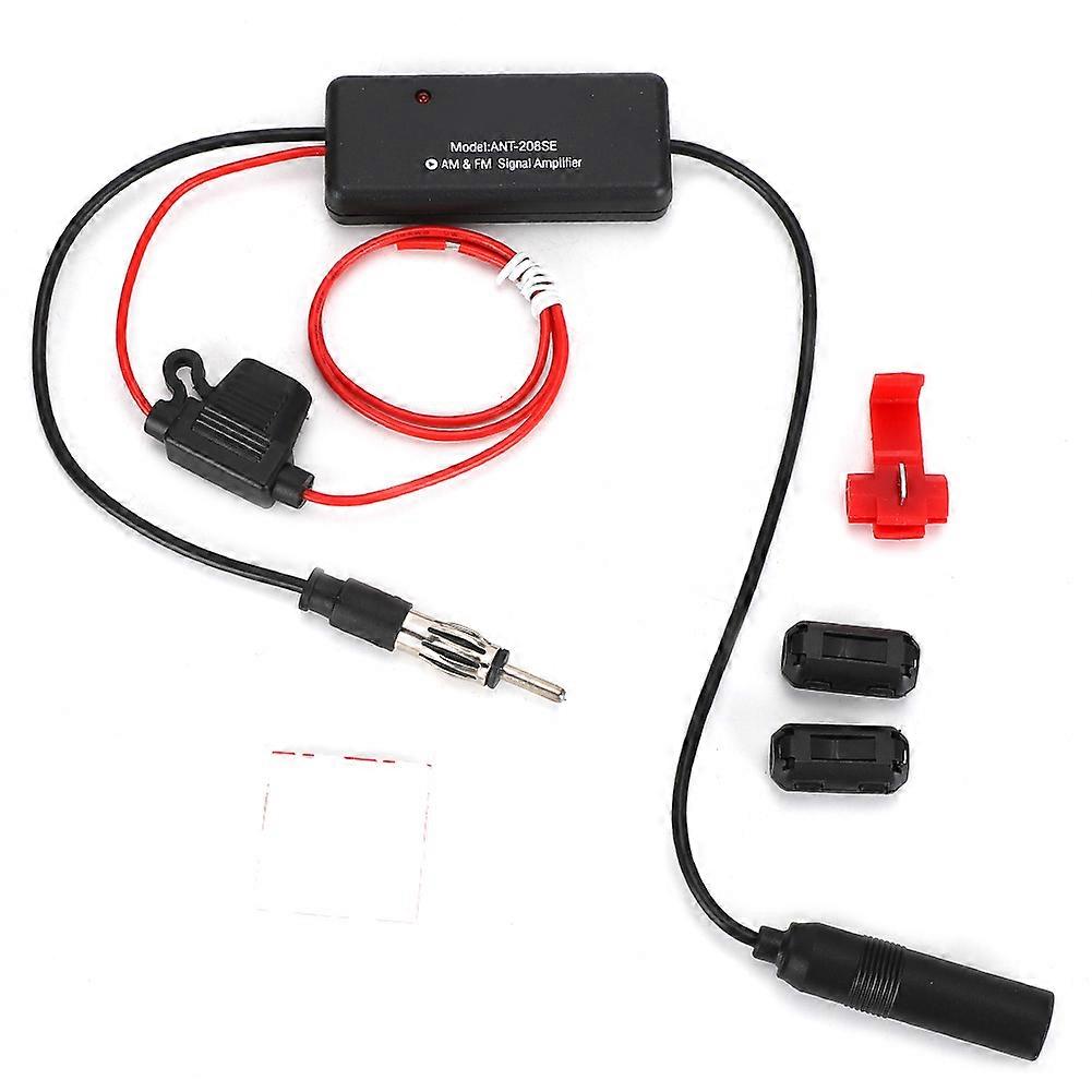Fm/am-verstärkerantenne Mit Magnetring, Starke Störungsunterdrückung Zur Rauschunterdrückung, Verbesserter Radioempfänger, Kompatibel Mit Autoradios Und Tunern.