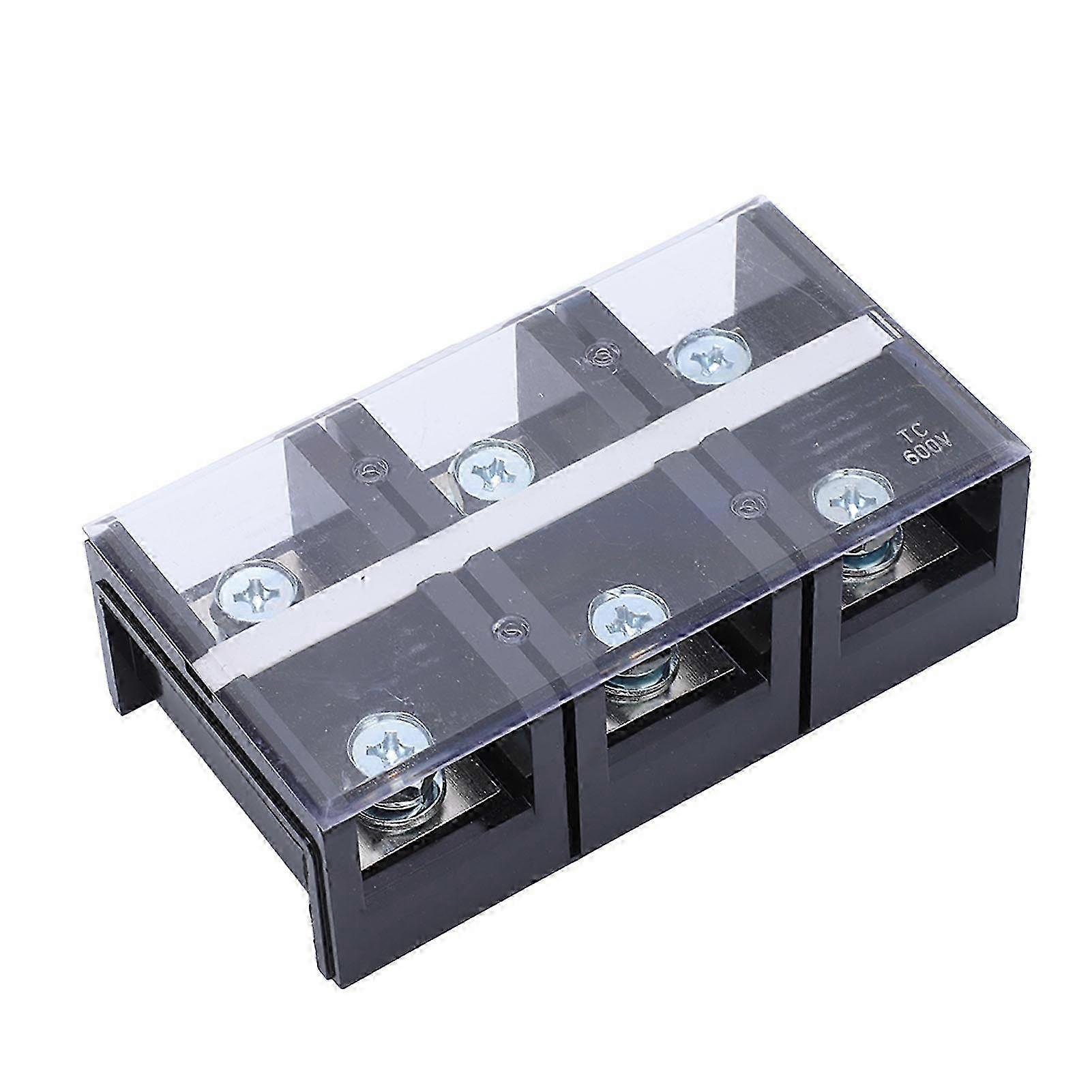 Dreipoliger, Zweireihiger Klemmenblock, Vorisolierter Klemmenblock Mit Abdeckung, 400 A, 600 V Elektrischer Anschluss Für Stromkreise