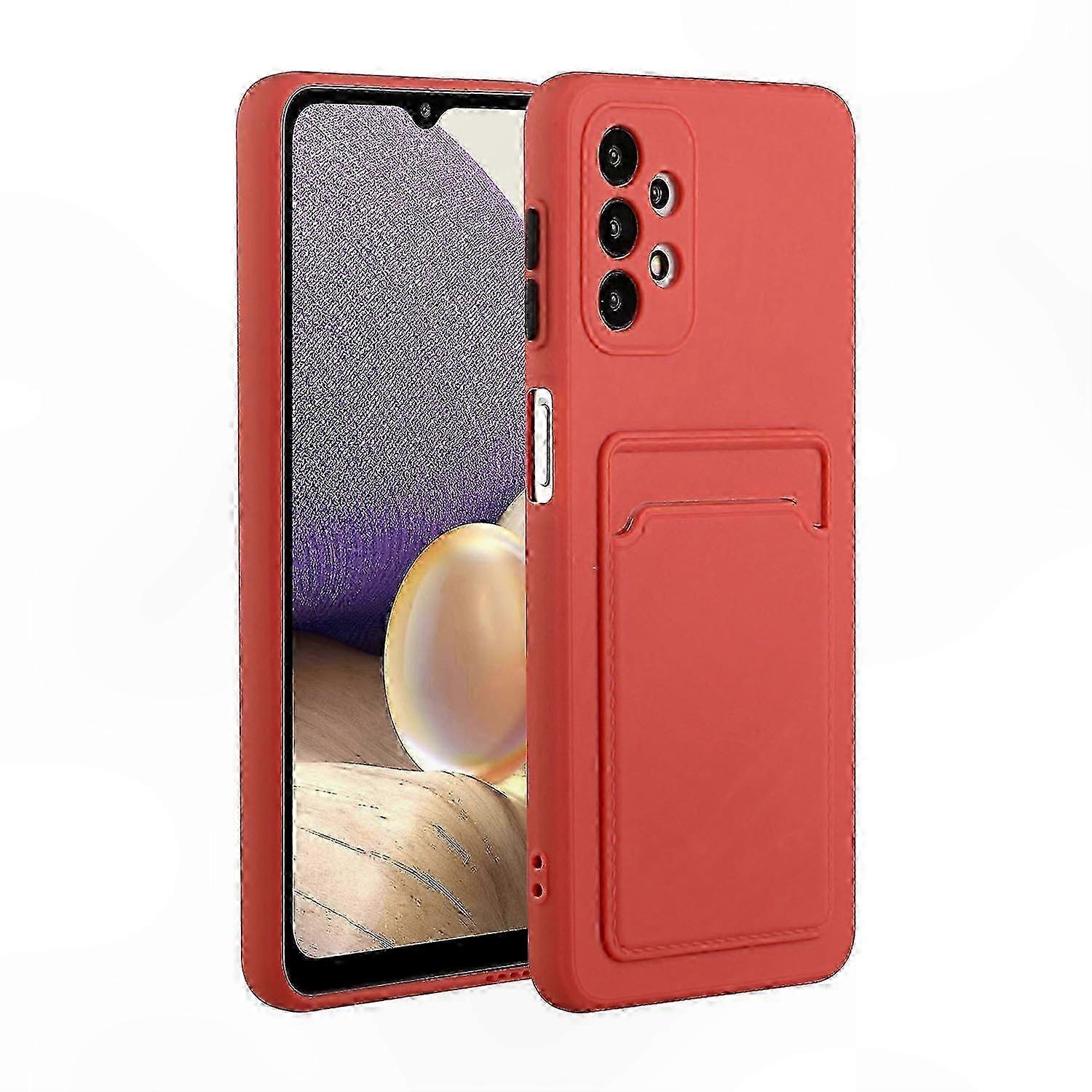 Weiche Tpu-hülle Für Galaxy A52 4g/5g Und A52s 5g Mit Integriertem Kartenhalter, Schlanke, Stoßfeste Hülle, Praktisches Kartenfach, Leichter Schutz, Robustes Handy-zubehör.