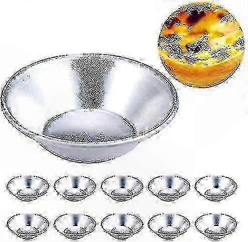 Set Mit 10 Runden Tartelette-förmchen Für Backofen, Backutensilien Und Kuchenbacken