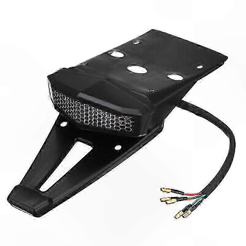 Hinterradkotflügel Für Motocross-motorräder Mit Integriertem Bremslicht Und Kennzeichenbeleuchtung