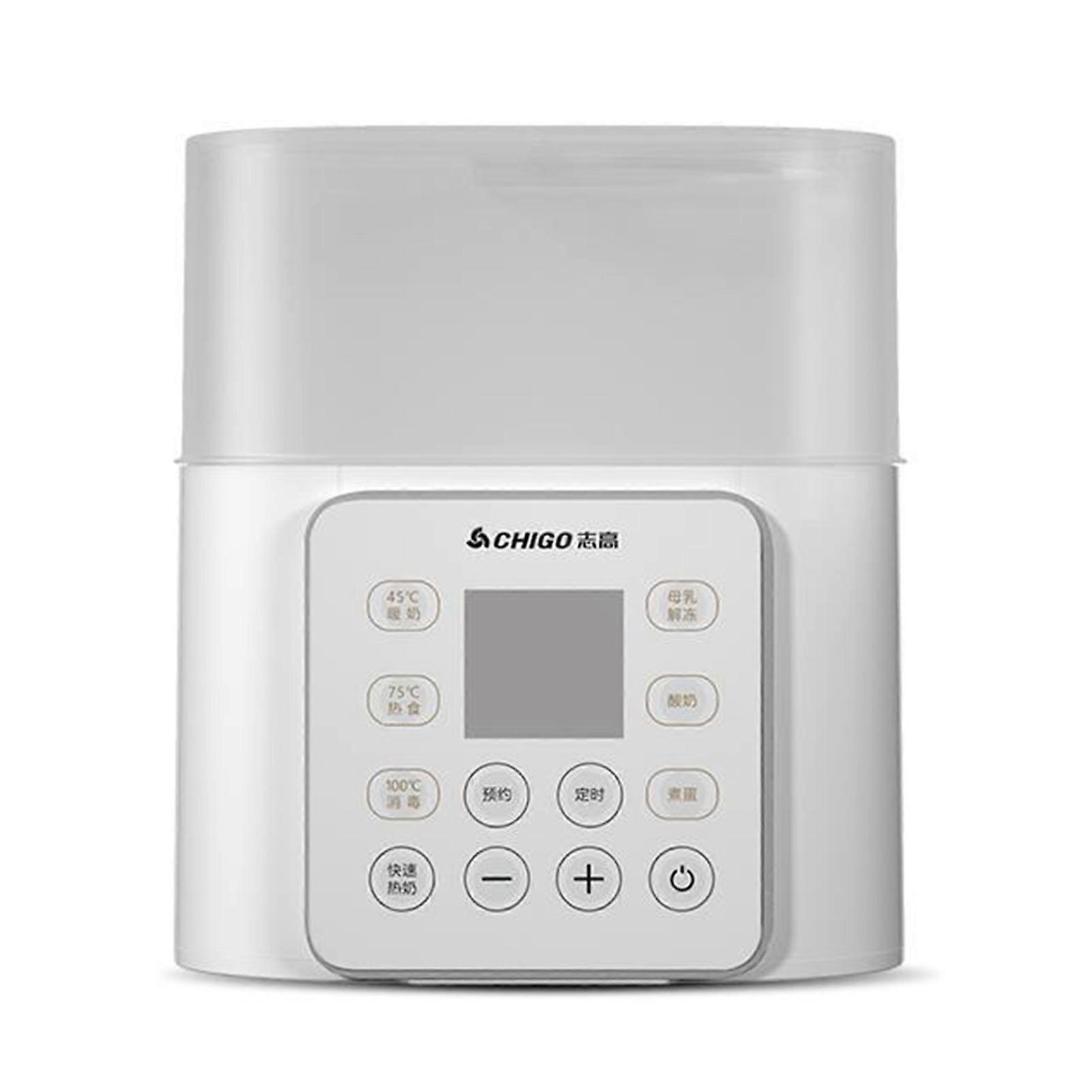 Digitaler Flaschenwärmer Mit Digitalanzeige, 24-stunden-warmhaltefunktion, Programmierbarem Timer, Geräuscharmem Betrieb, Dampfreinigung Und Konstanter Temperatur Für Milch Und Babyflaschen.