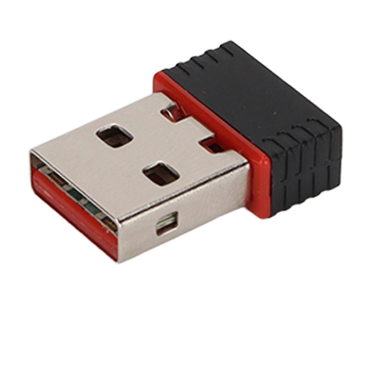 Usb 2.0 Wifi Adapter 8188, 11n Drahtlose Netzwerkkarte, Kompakte Und Elegante Schnittstelle, Zuverlässige Technologie Für Pc Und Laptop.