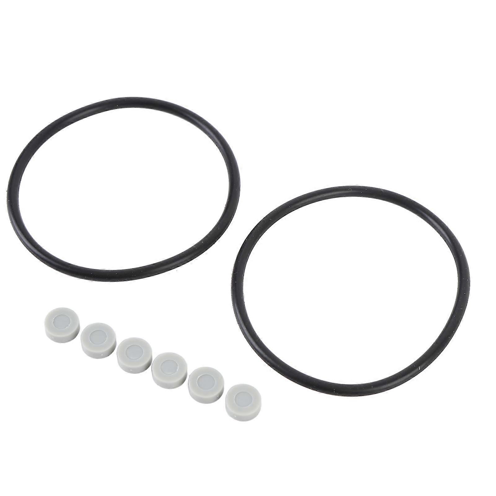 Revox Nab Gummidichtungsring, Reparaturset Mit 2 Dichtungen Und 6 Dichtungsscheiben, Spulennabenadapter Für Studer-tonbandgeräte.