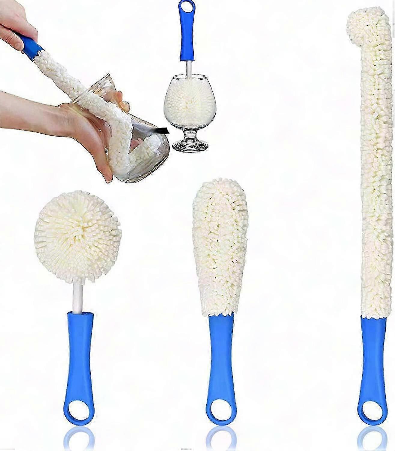 Set Mit 3 Reinigungsbürsten Für Weindekanter, Ideal Für Flaschen Und Dekanter