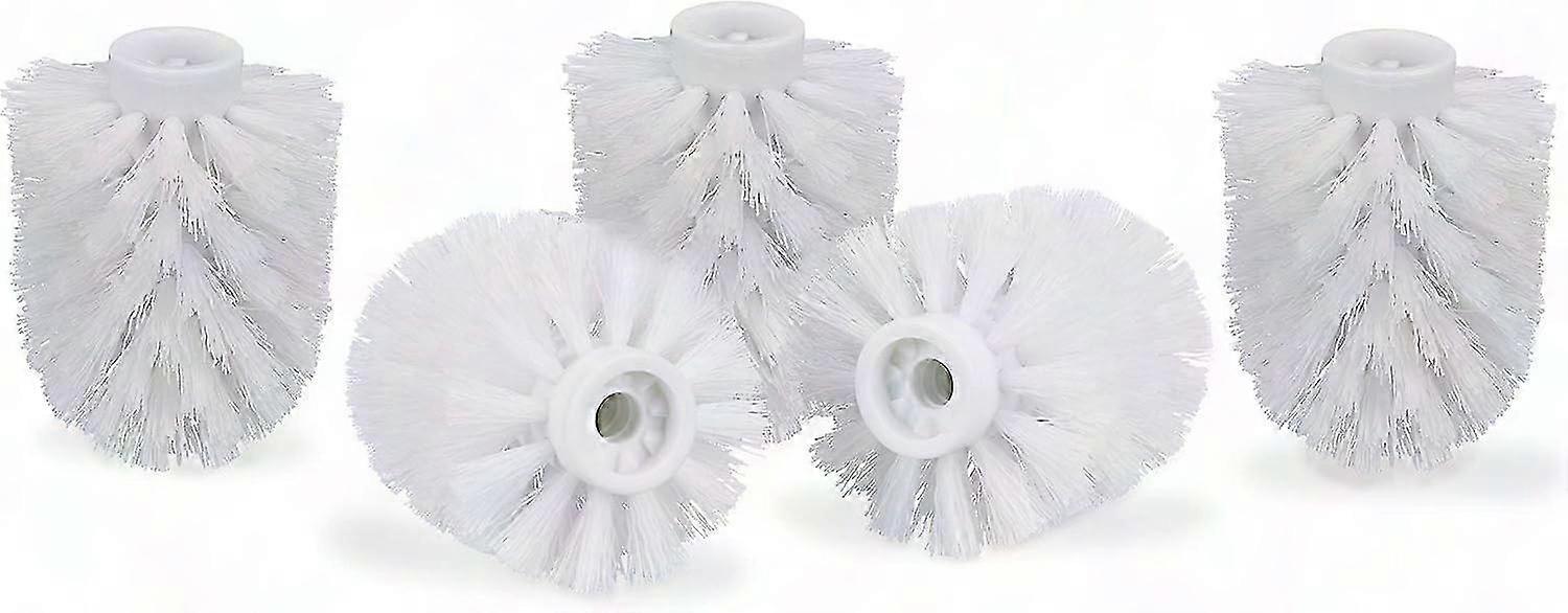 Packung Mit 5 Ersatz-toilettenbürstenköpfen, 9,5 Mm Gewinde, 9 X 7 Cm Ersatzbürste, Kompatibel Mit Softgriffen
