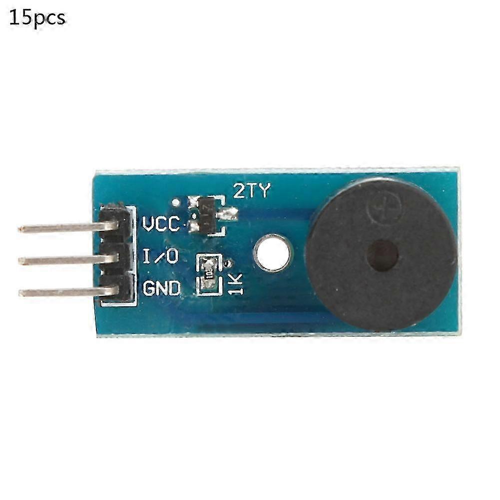 Modul 15 Stück Passiver Summer 3,3v-5v Low-level-trigger Für Elektronikprojekte, Schallsensor-zubehör, Kompatibel Mit Arduino Und Diy.