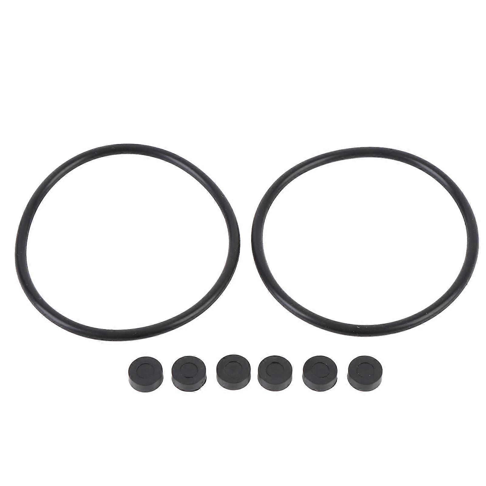 Revox Nab Gummidichtungsring, 2 O-ringe Und 6 Pucks Renovierungsset Für Spulennabenadapter, Studer Kompatibel, Ersatzteile Für Spulentonbandgeräte.