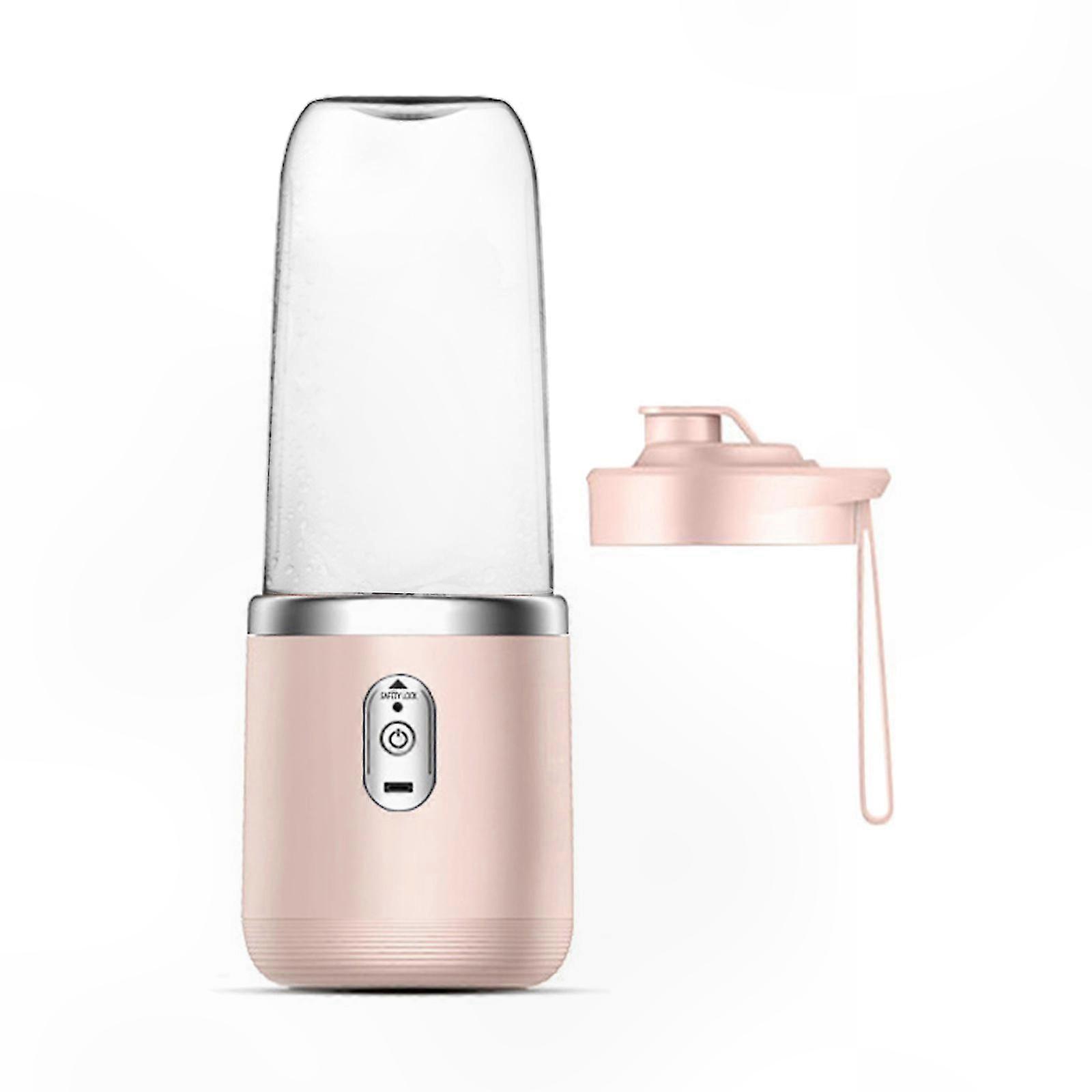Mini-tragbarer Mixer Mit Saftbecher, Wiederaufladbare Zitruspresse Für Reisen, Fitnessstudio Und Küche, Set Mit 2 Praktischen Mixbechern