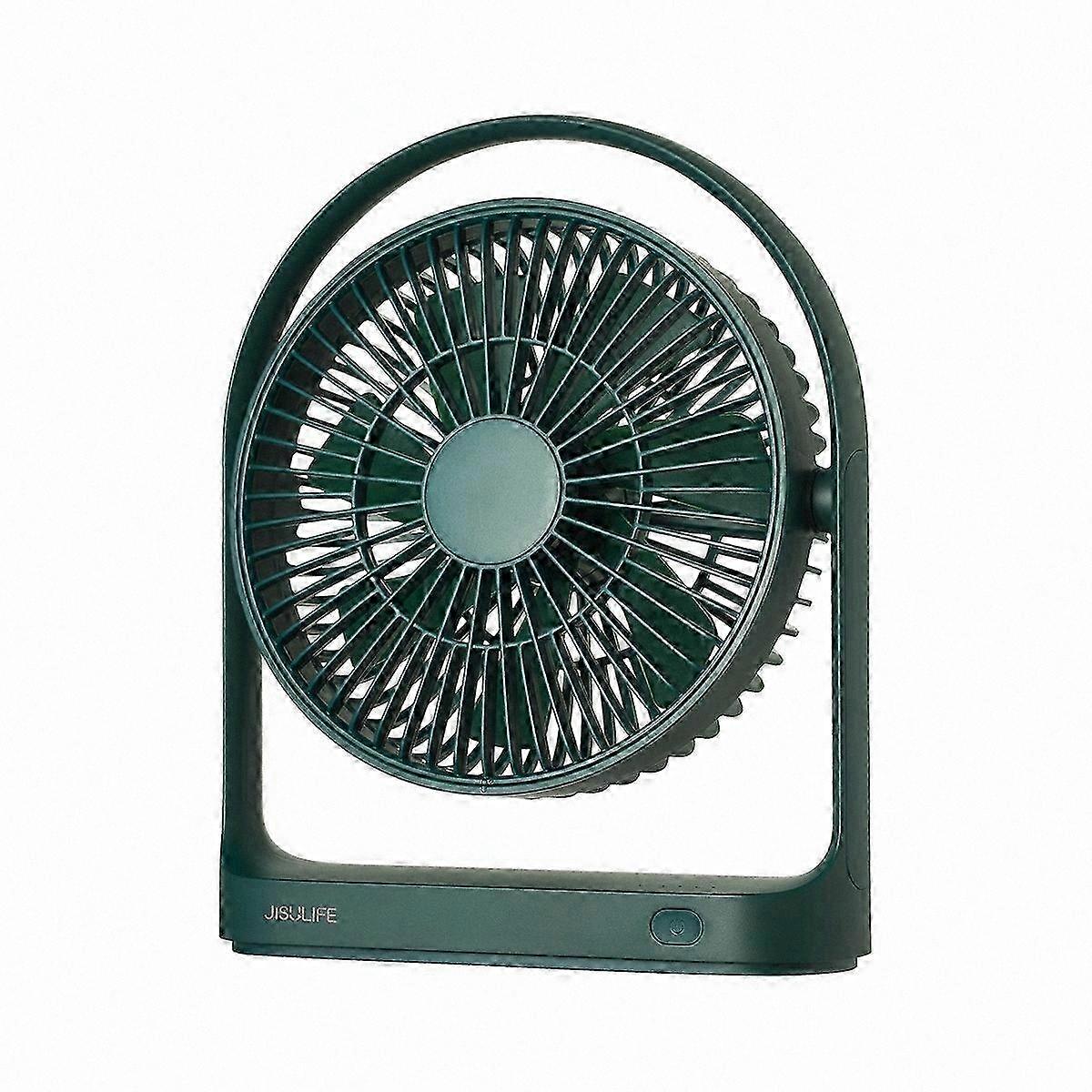 Wiederaufladbarer Tischventilator Mit 4000 Mah, Kleiner, Tragbarer, Kabelloser Und Leiser Ventilator Für Zuhause Und Büro