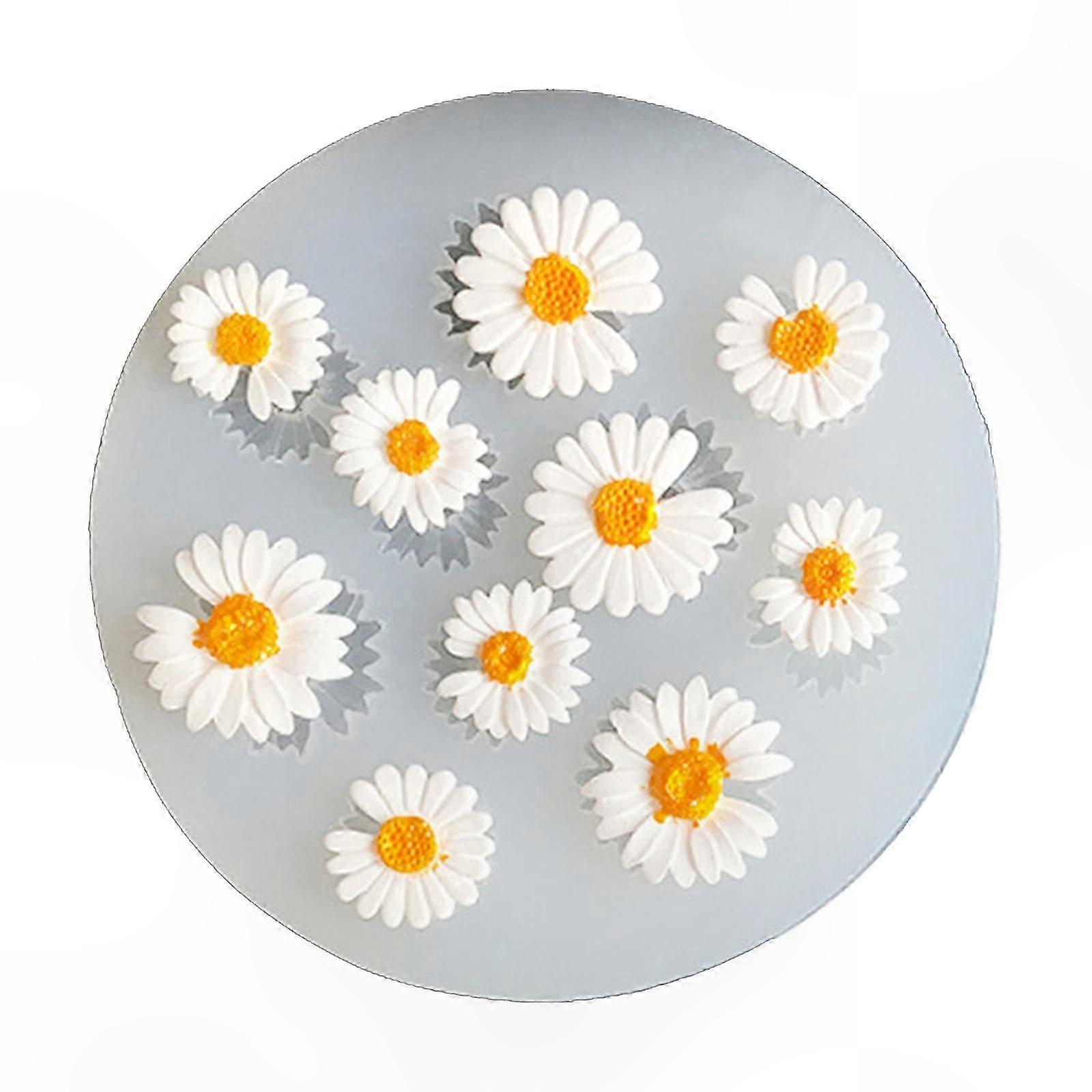 Silikonform In Blumenform Für Kerzen, Epoxidharz, Seife, Schokolade, Bonbons, Zuckerpaste, Hochzeitstortendekorationen