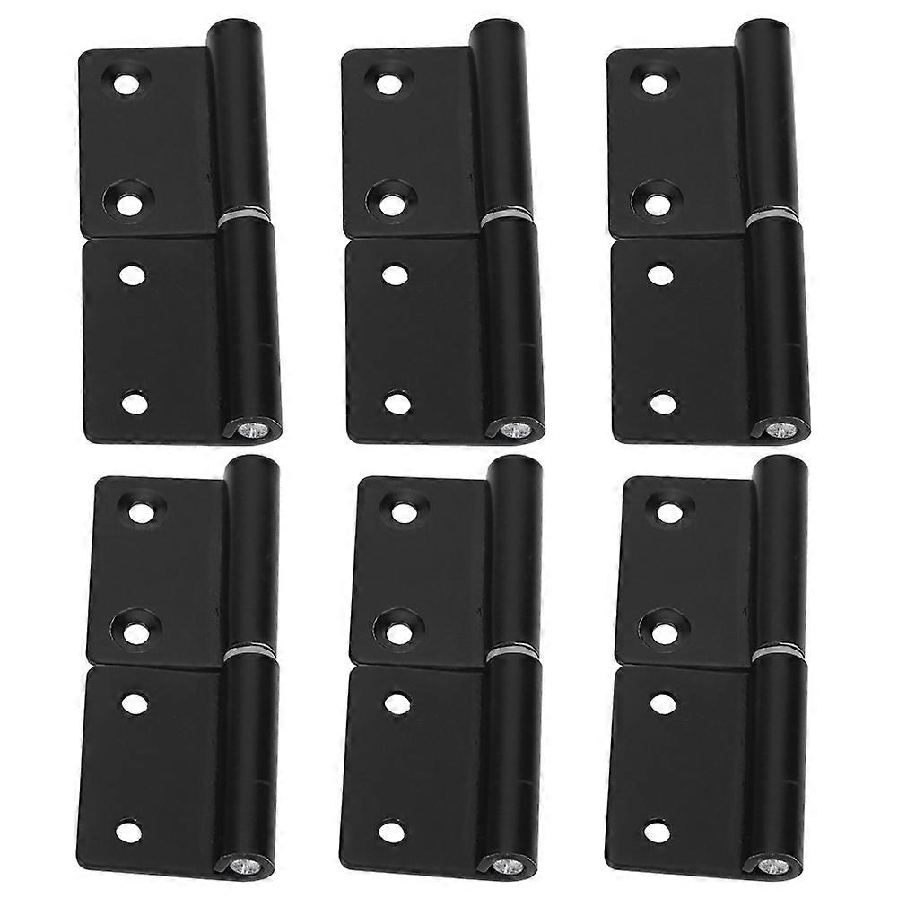 Türscharniere Aus Edelstahl In Flaggenform, 6er-set, Beschläge Für Schränke, Buffets Und Möbel, Robust Und Langlebig