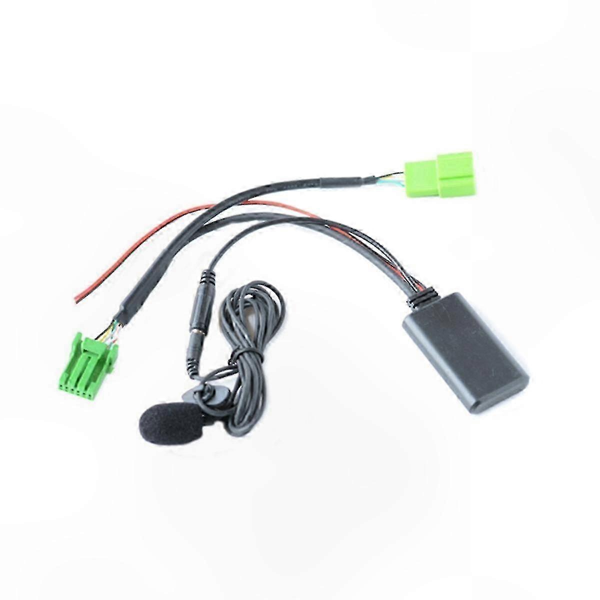 Bluetooth 5.0 Aux-adapter Mit Integriertem Mikrofon Für Freisprechanrufe Im Auto