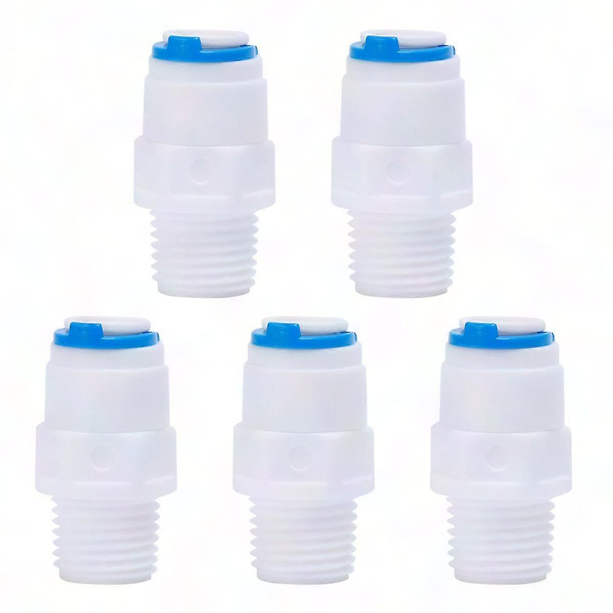 5 Stück Schnellkupplungs-pe-geradverbinder Für Wasserfilter Im Haushalt, 2-punkt-anschlüsse, Küche