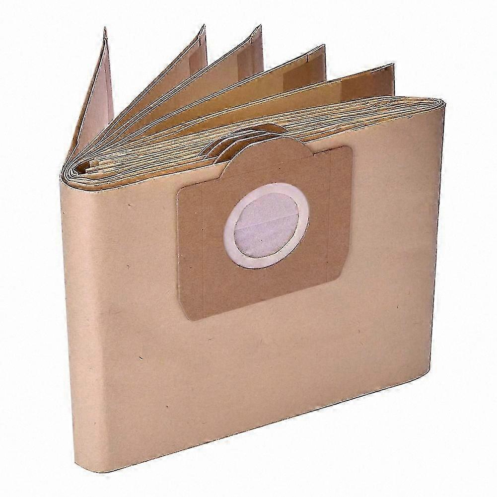 10-teiliger Ersatzbeutel Für Nass- Und Trockensauger, Kompatibel Mit Wd3, Wd3p, 2201, 2204, 2504, Papierfilter 6.959-130.0, Ideal Für Werkstatt, Haushalt, Intensive Nutzung.