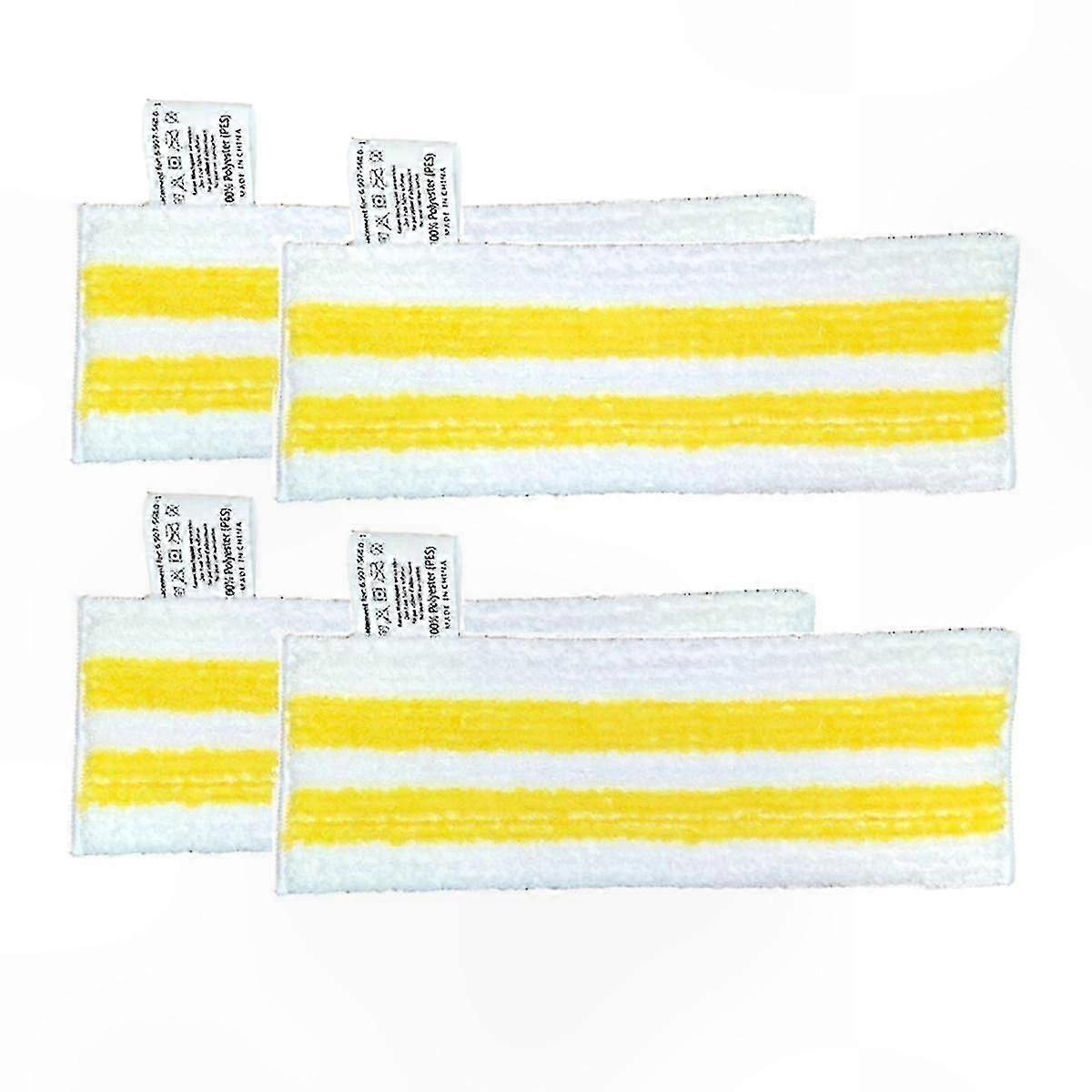 Mikrofaser-bodentücher – 4er-pack Nachfüllpackungen Für Akku-staubsauger, Kompatibel Mit Der Easyfix-düse, Effiziente Und Wiederverwendbare Reinigung