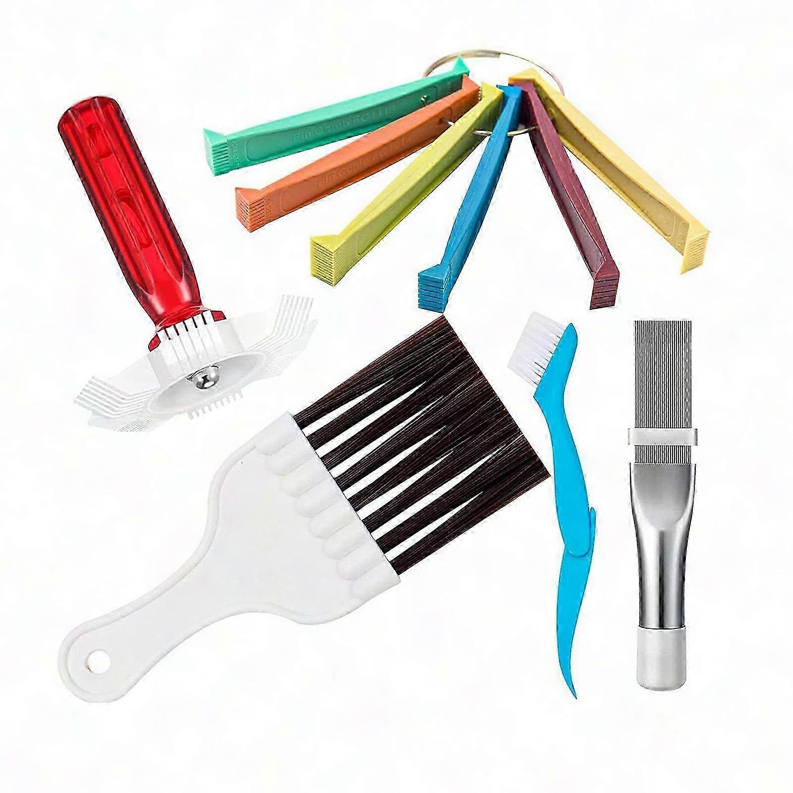 Ac Cleaner Fine Mit Kondensatorkamm, Heizkörperbürste, Klappbürste Für Die Haushaltsreinigung, Spulenreinigungswerkzeug, Universalzubehör