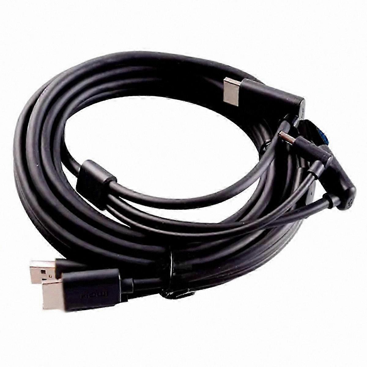 3-in-1-ersatzkabel Für Vr-headsets, Kompatibel Mit Hdmi, Usb Und Stromversorgung, 5 Meter Lang Für Gaming Und Längere Nutzung