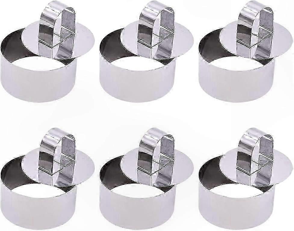 Runde Dessertform Aus Edelstahl, Gebäckring Für Mousse Und Gebäck
