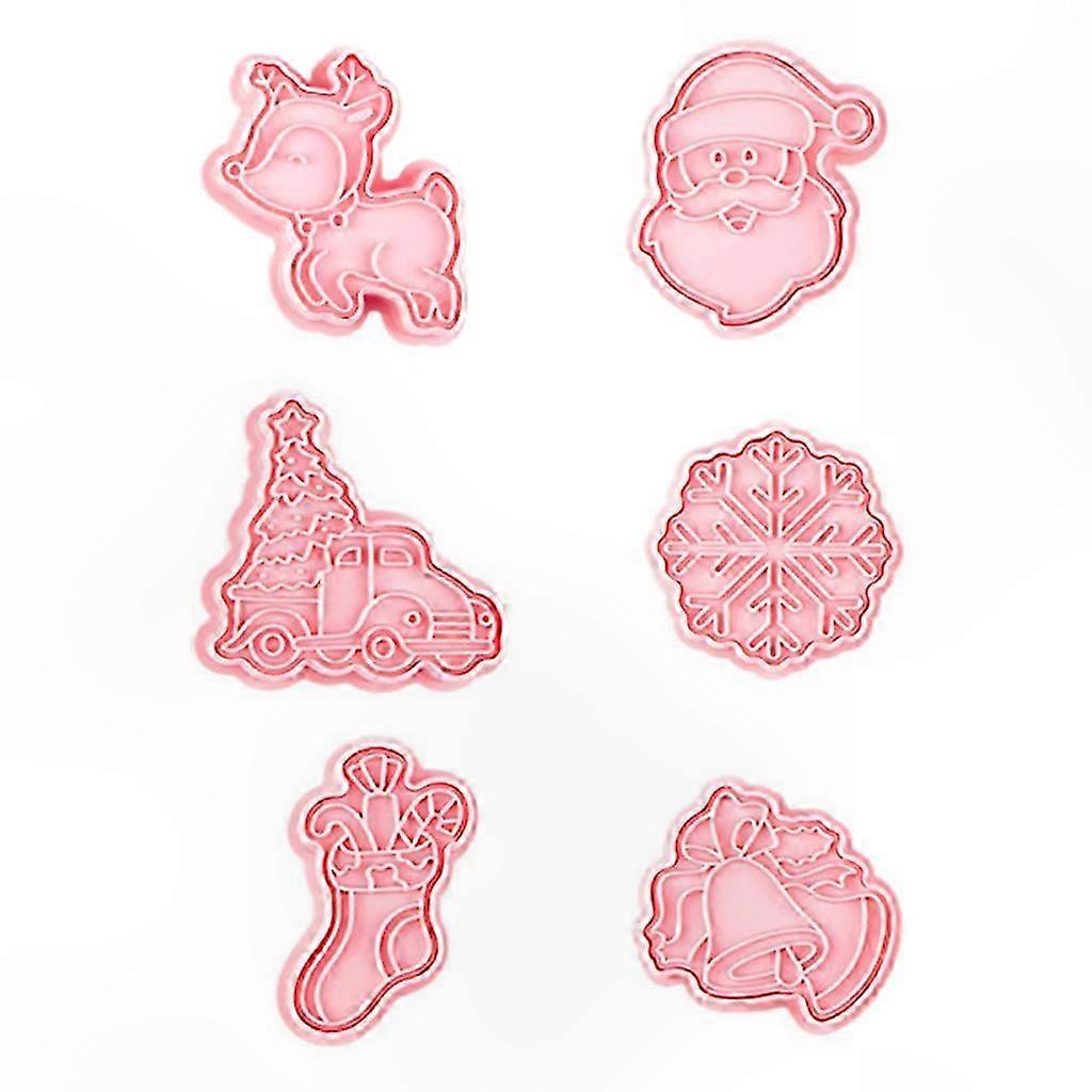 Weihnachtsplätzchenform Aus Kunststoff, Ausstechformen, Fondant- Und Zuckergussdrücker, Kinderspielzeug, Selbstgemachtes Backutensil