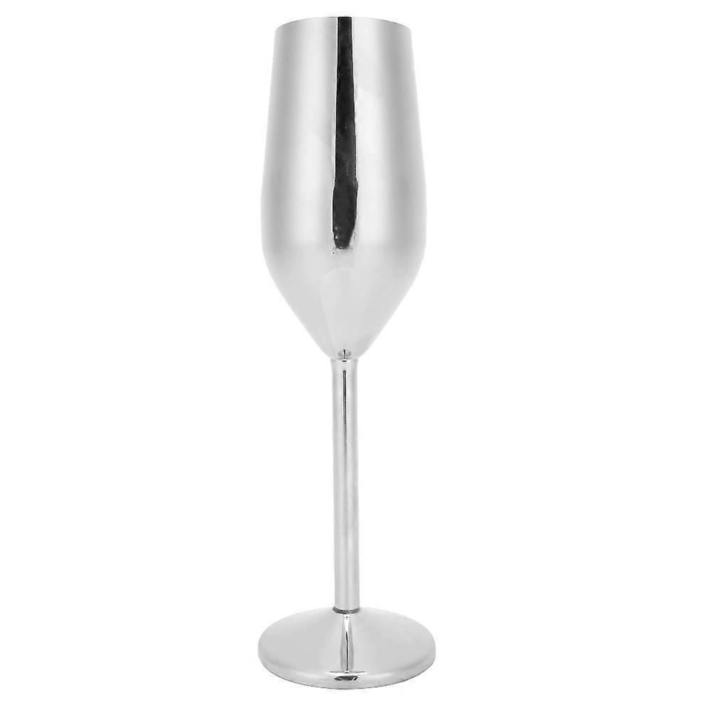 Weinglas, Champagnerglas Und Getränkeglas Aus Edelstahl 304, 220 Ml, Set Für Bar, Empfang Und Party, Elegant Und Langlebig.