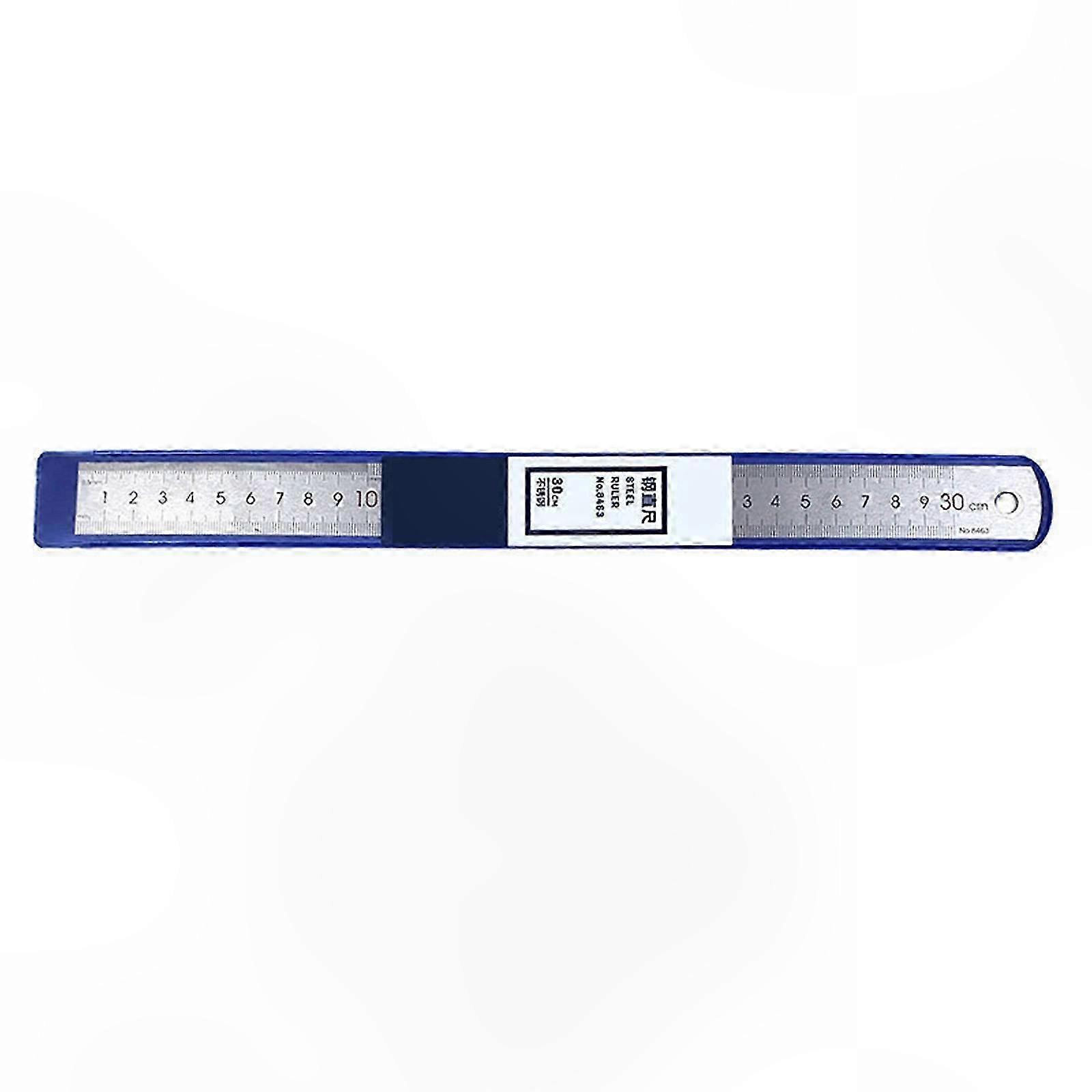 Lineal Aus Edelstahl 15/20/30 Cm, Gerades Messwerkzeug Aus Metall Für Schule, Technik Und Unterricht, Schulbedarf.