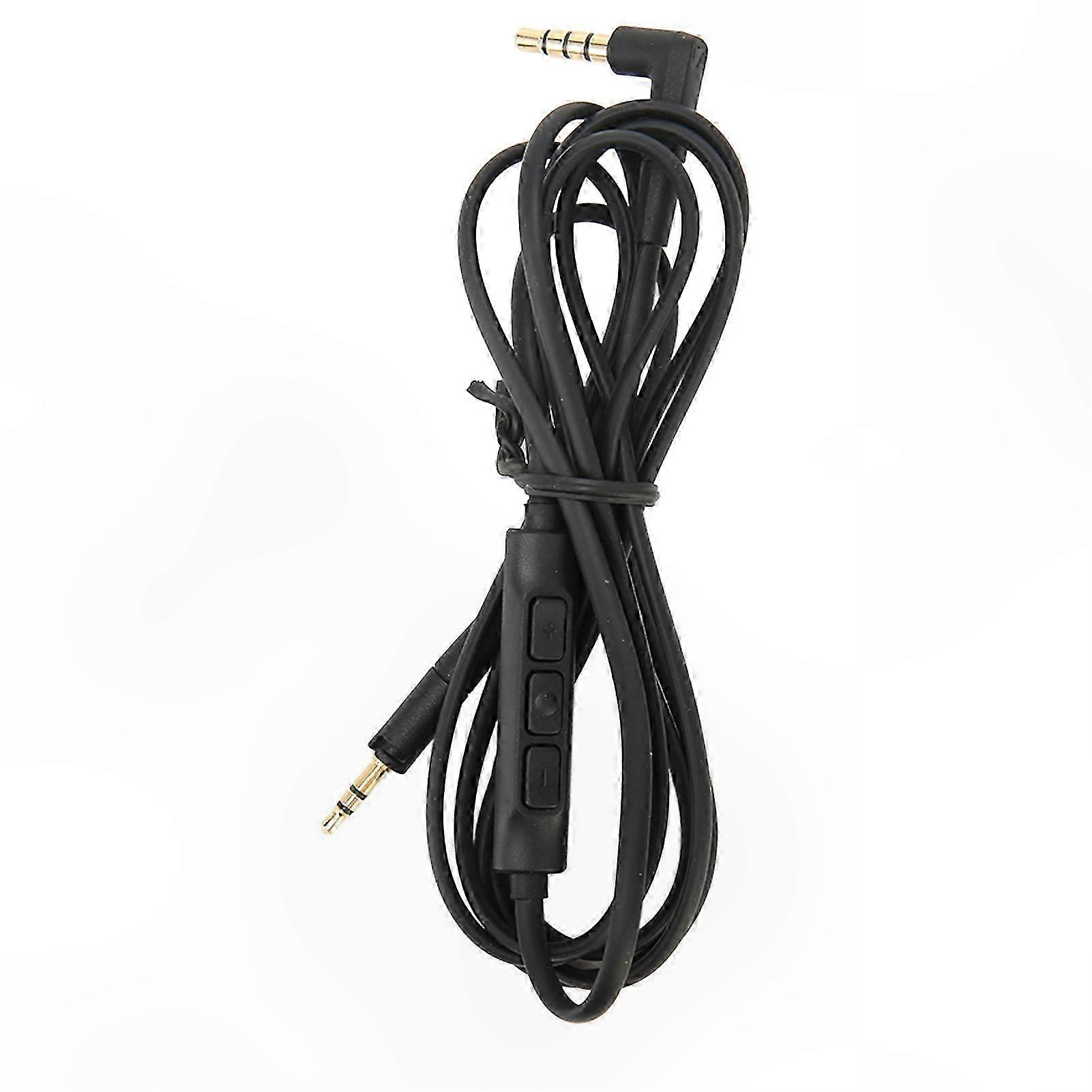 Audiokabel Mit Mikrofon Und Fernbedienung Für Ausgewählte Sennheiser-kopfhörer, Lautstärkeregelung, Kompatibler Ersatz, Modellspezifisch, Langlebige Qualität