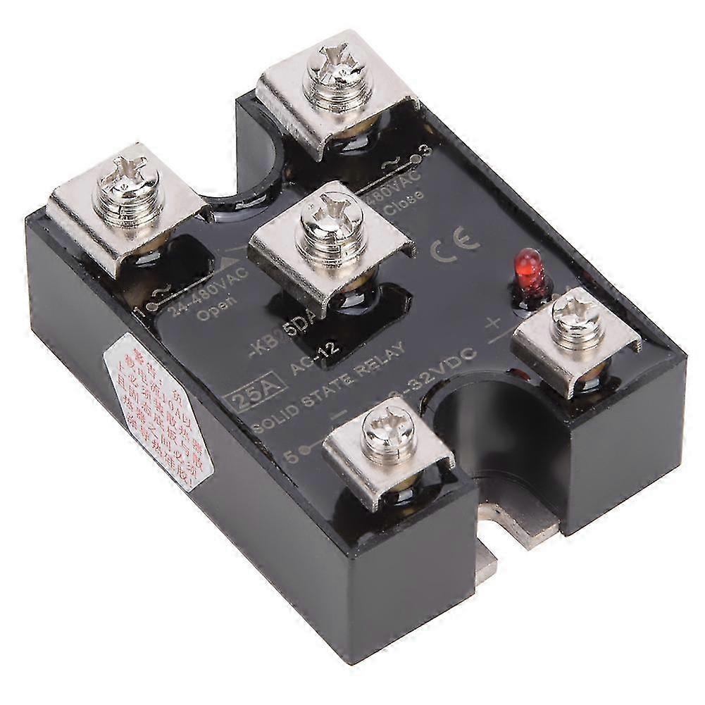 Berm Kb25da 25a Einphasiges 1no1nc Halbleiterrelais, Dc-gesteuertes Ssr-modul Für Ac-last, Robuster 25-ampere-elektronikschalter.